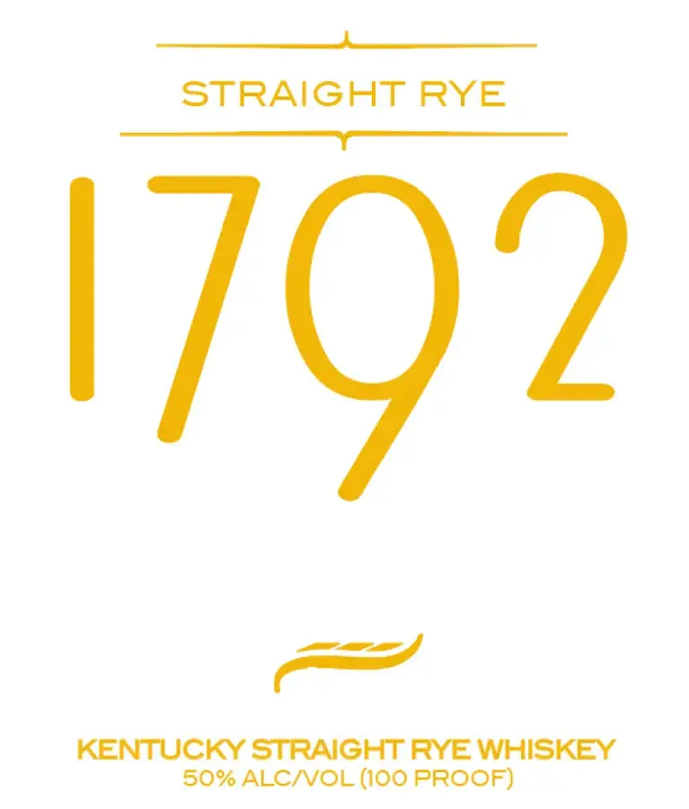 1792 Straight Rye Kentucky Straight Rye Whiskey 100 Proof