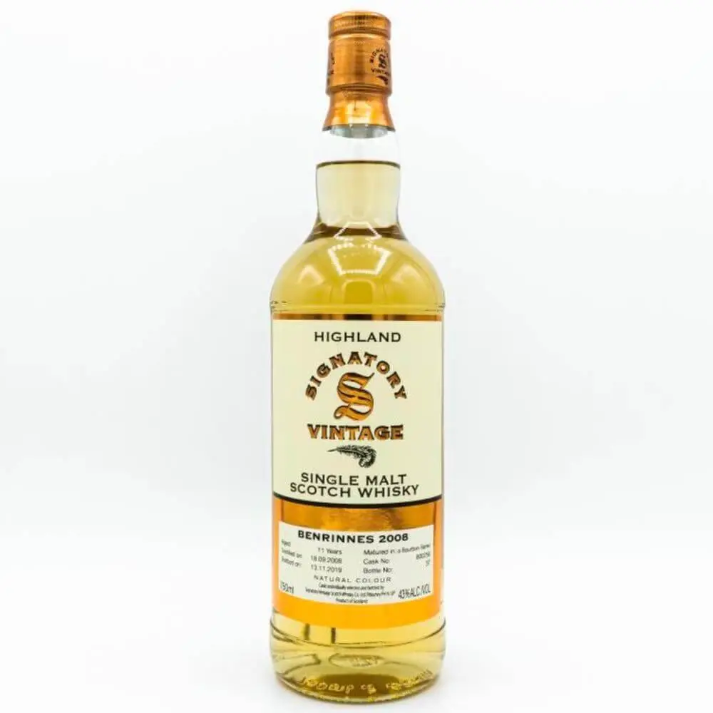 Signatory The Un-Chillfiltered Collection 11 Year Old  Benrinnes 2008