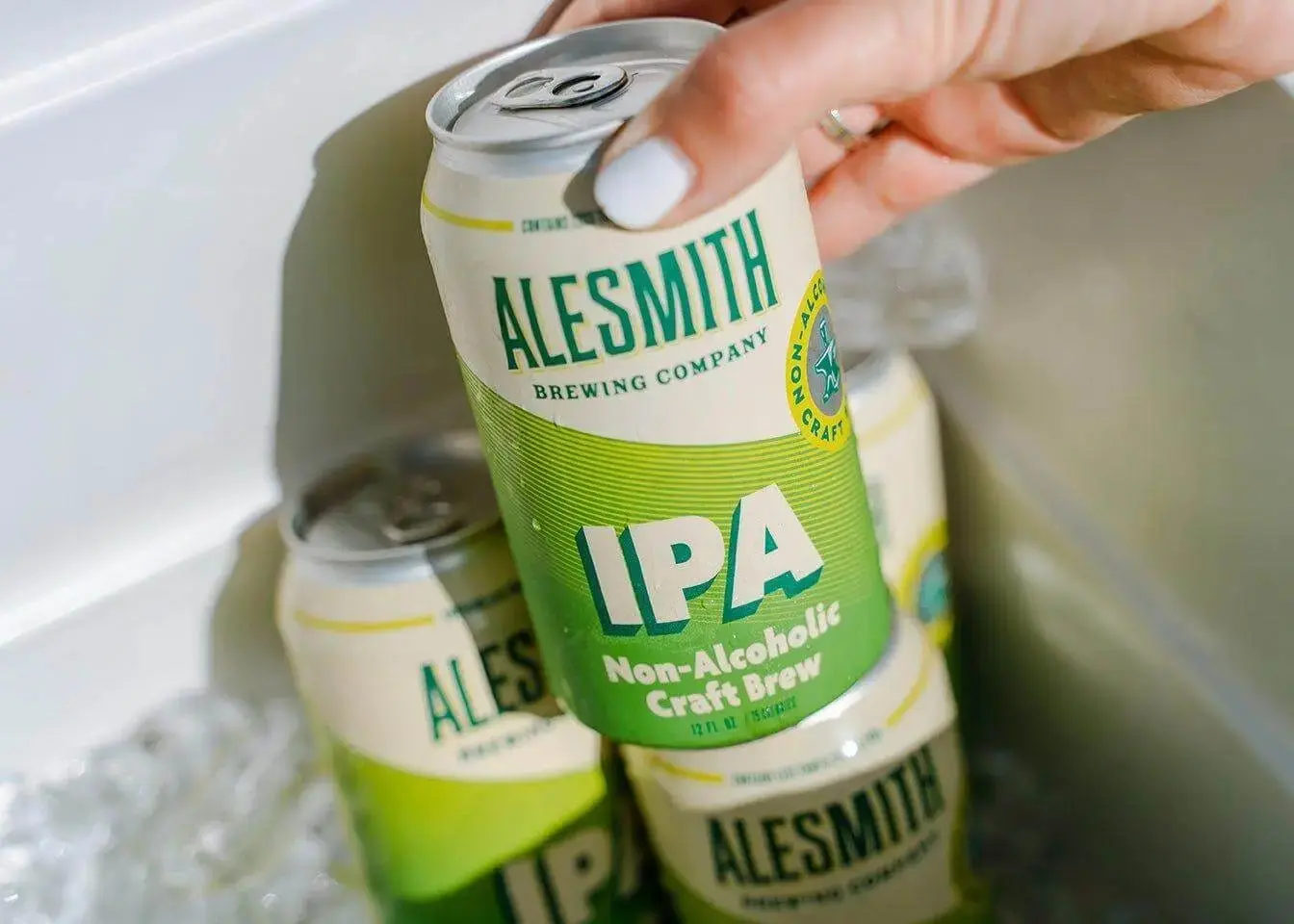 AleSmith Non-Alcoholic IPA 12oz Cans - Image 2