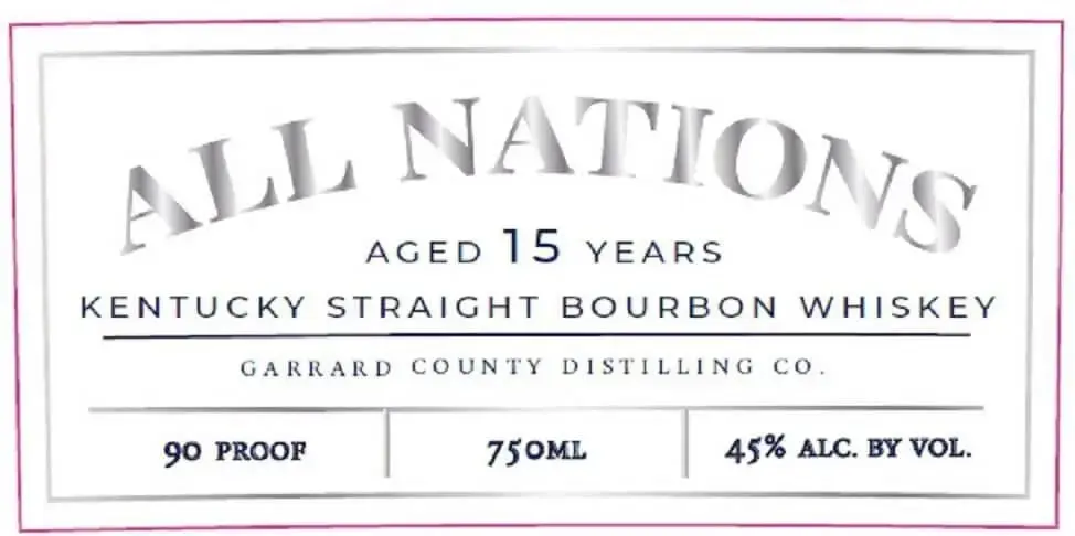 All Nations 15-Year Kentucky Straight Bourbon Whiskey