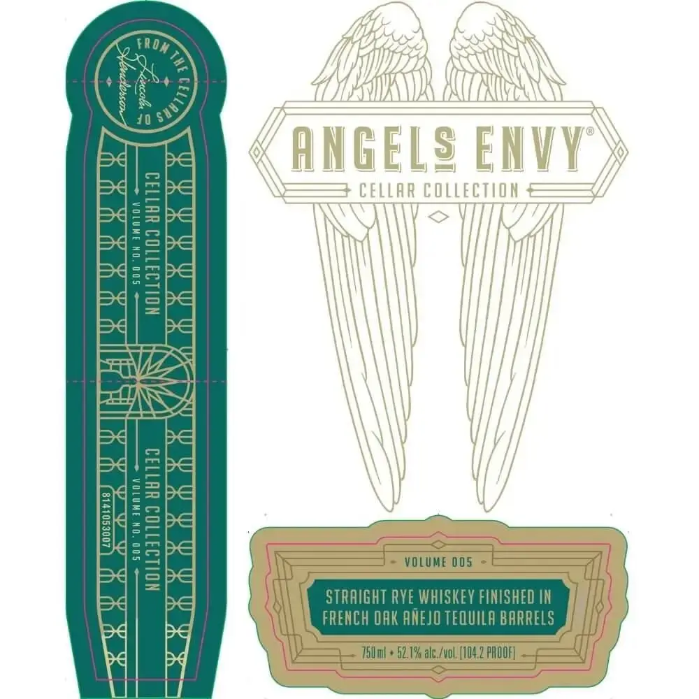 Angel’s Envy Cellar Collection Volume 5 Straight Rye W/Box - Image 4