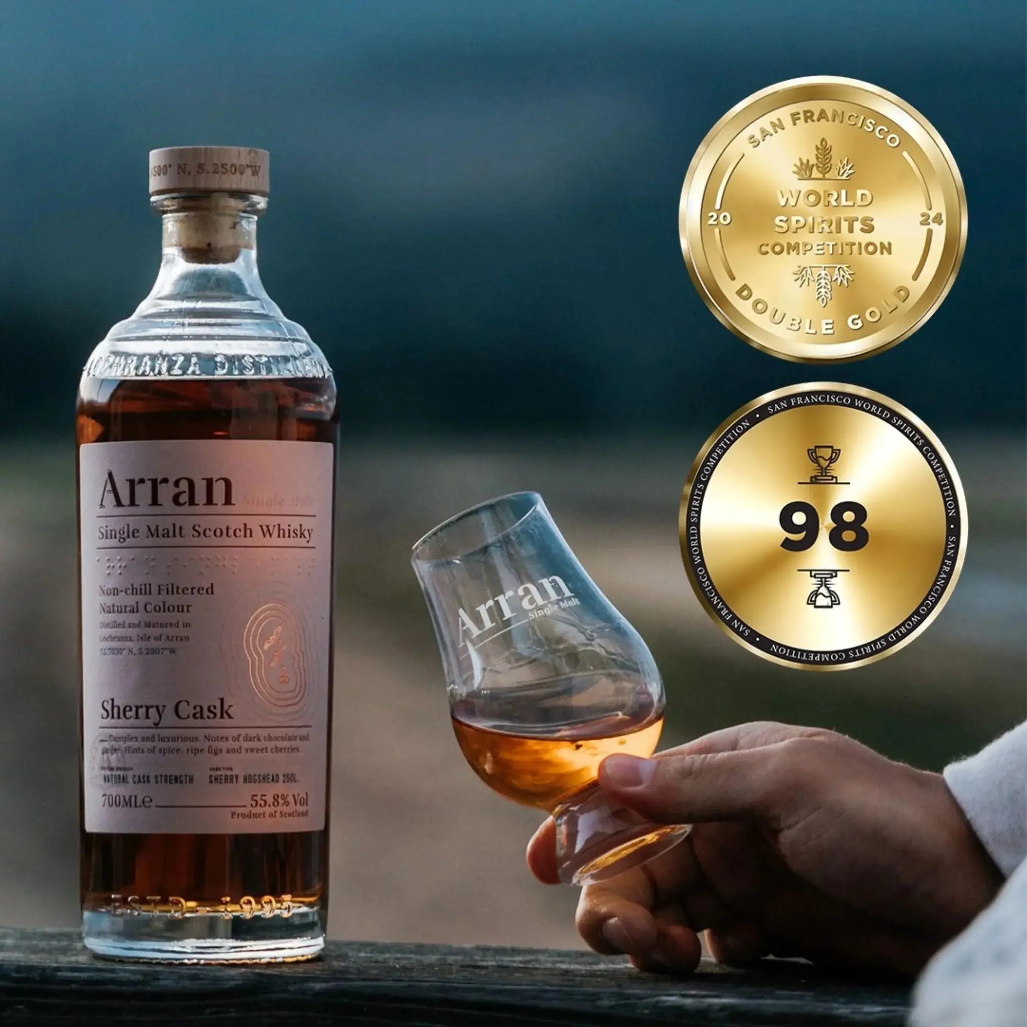 Arran Sherry Cask "Bodega" Single Malt Scotch Whisky - Image 3