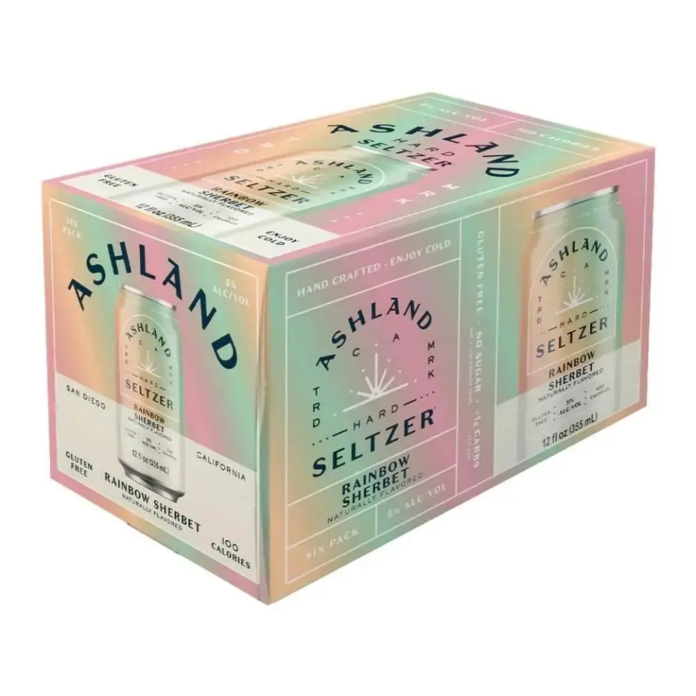 Ashland Hard Seltzer Rainbow Sherbet 6PK - Image 2