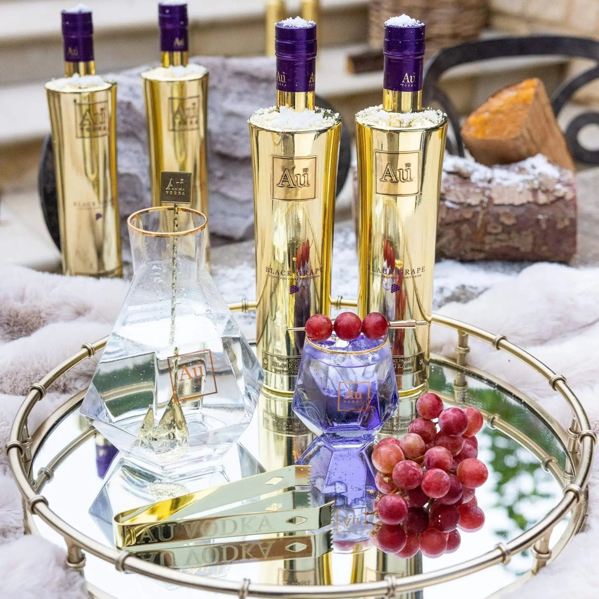 Au Vodka Black Grape - Image 2