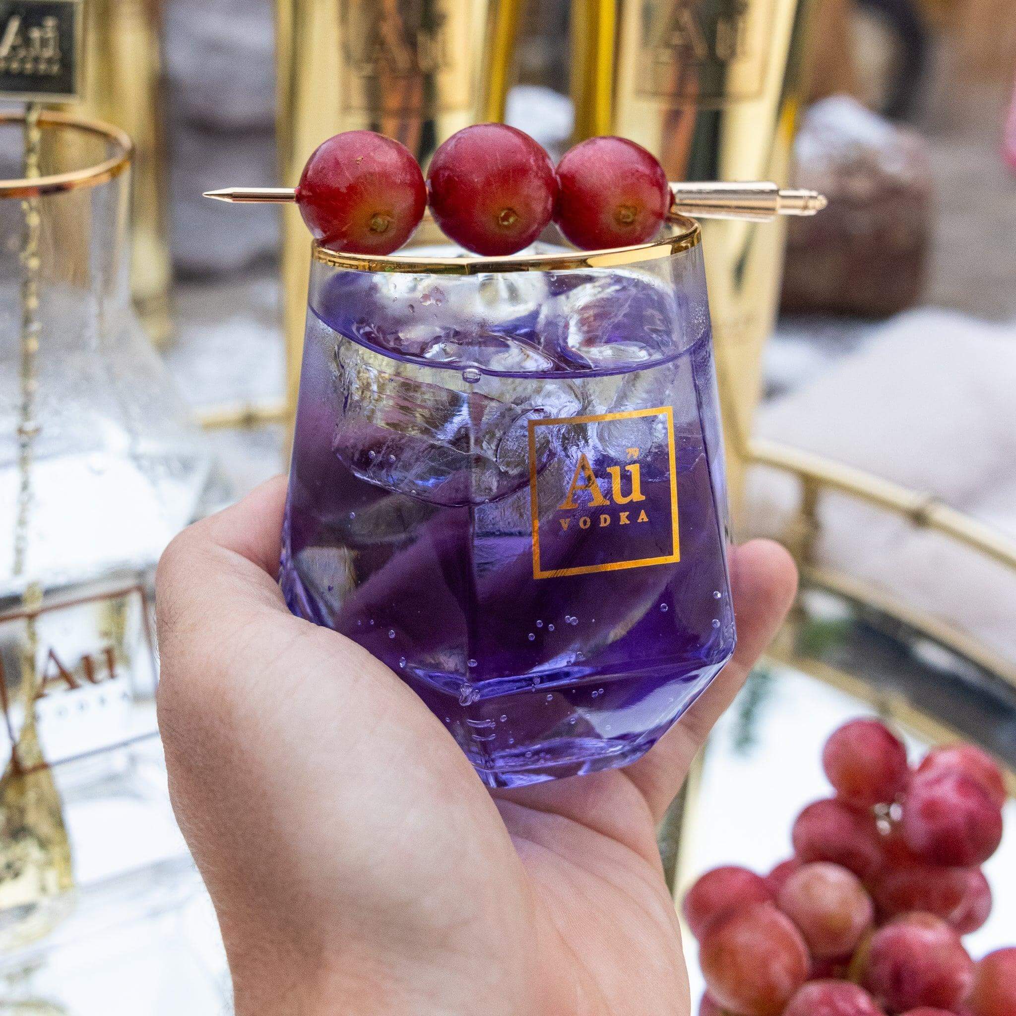 Au Vodka Black Grape - Image 3