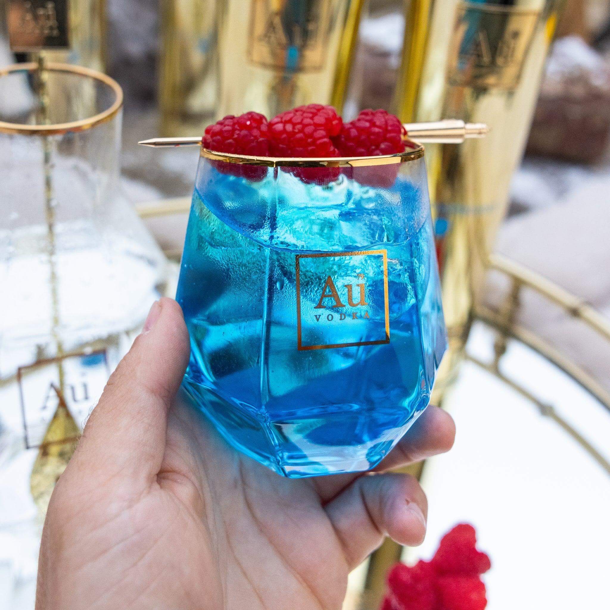 Au Vodka Blue Raspberry - Image 3