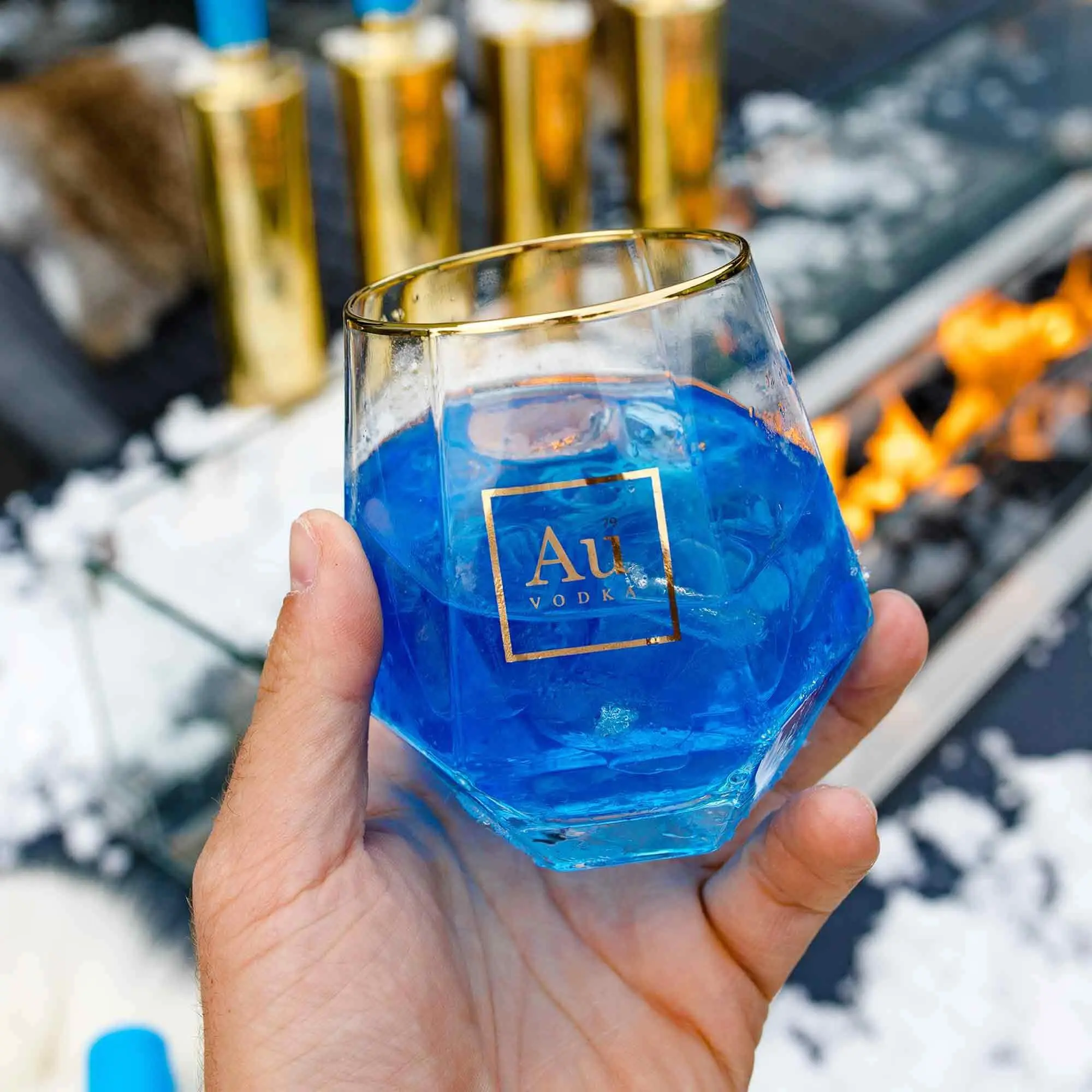 Au Vodka Blue Raspberry - Image 5