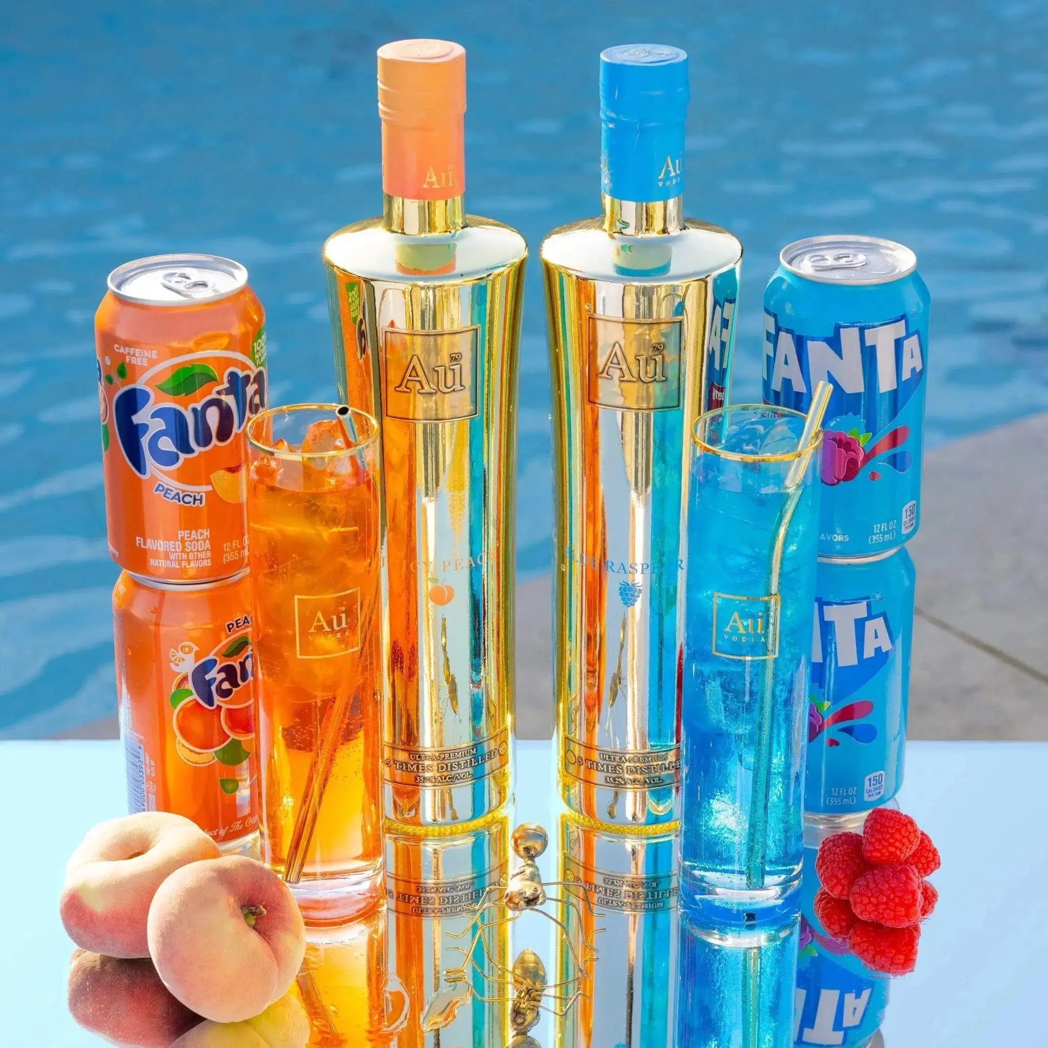 Au Vodka Juicy Peach 2 Bottle Combo - Image 7
