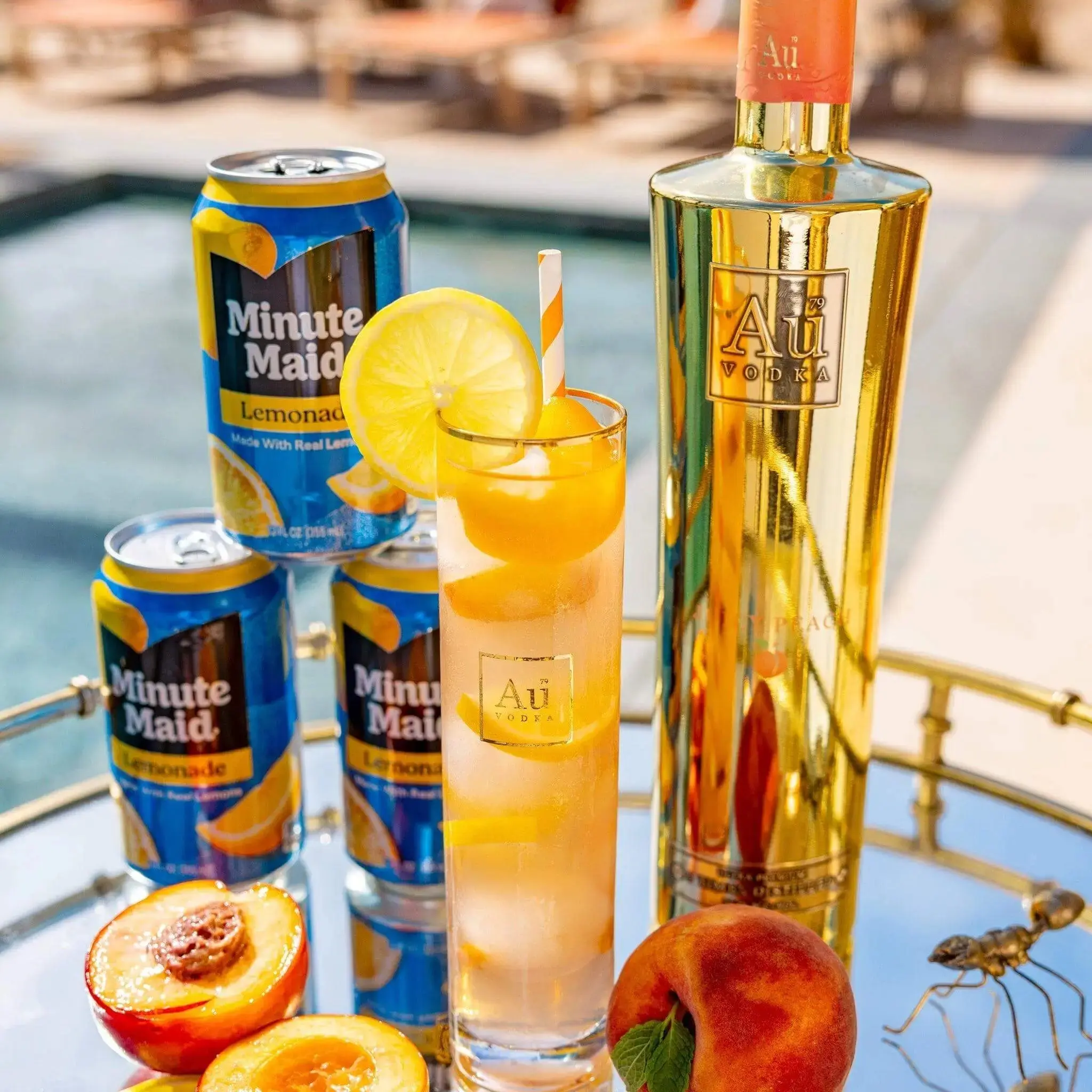 Au Vodka Juicy Peach - Image 2
