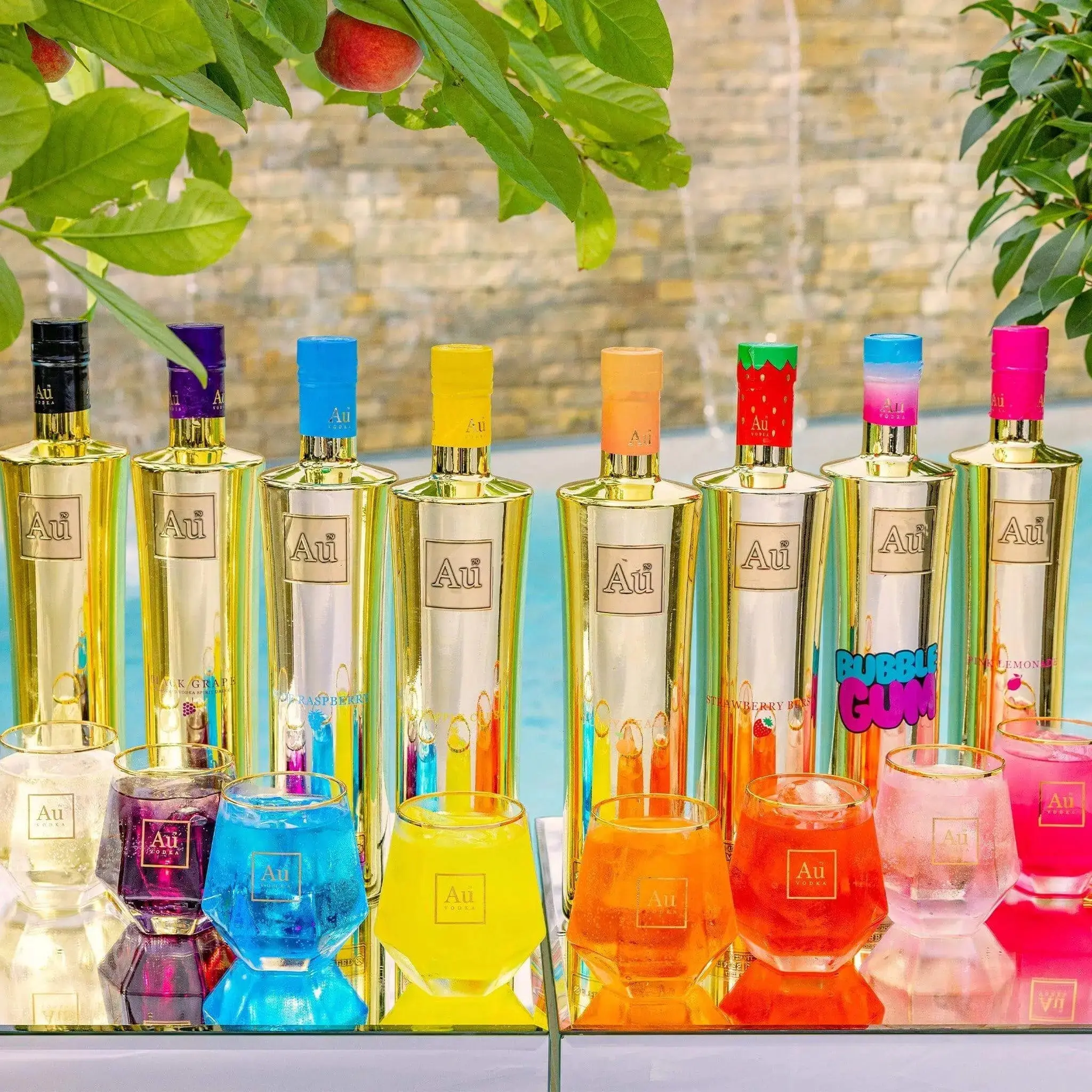 Au Vodka Juicy Peach 8 Bottle Collection - Image 2