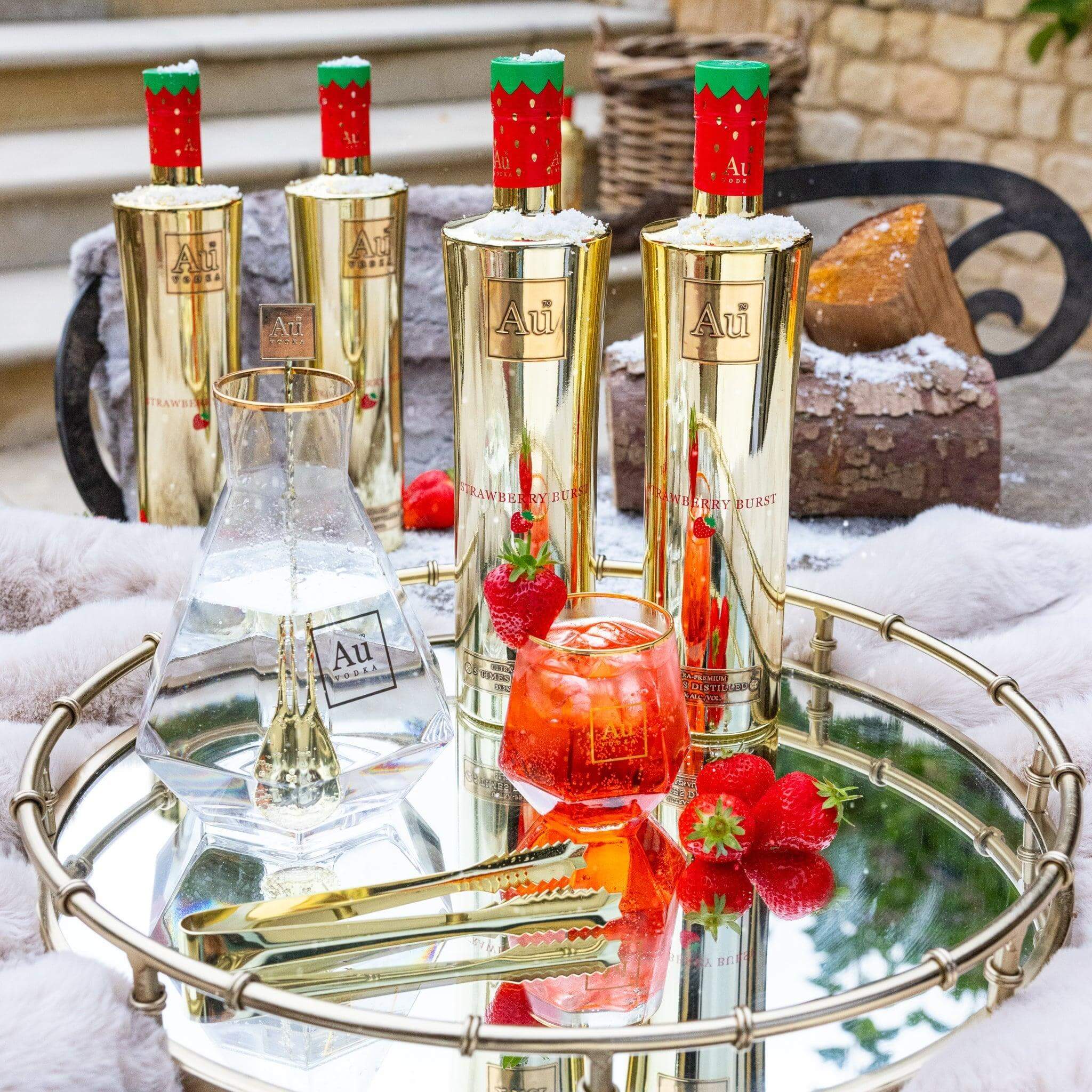 Au Vodka Strawberry Burst - Image 2