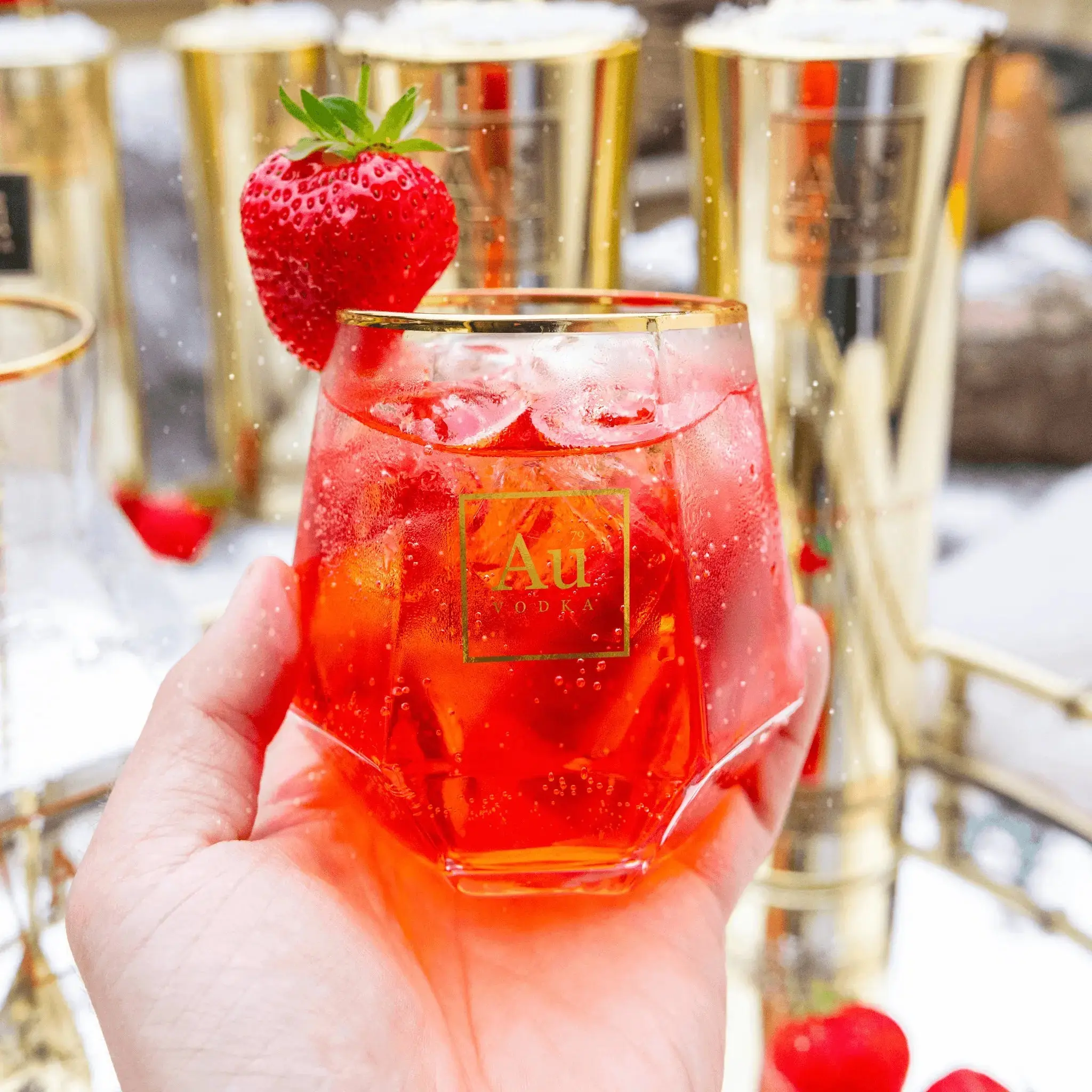 Au Vodka Strawberry Burst - Image 4