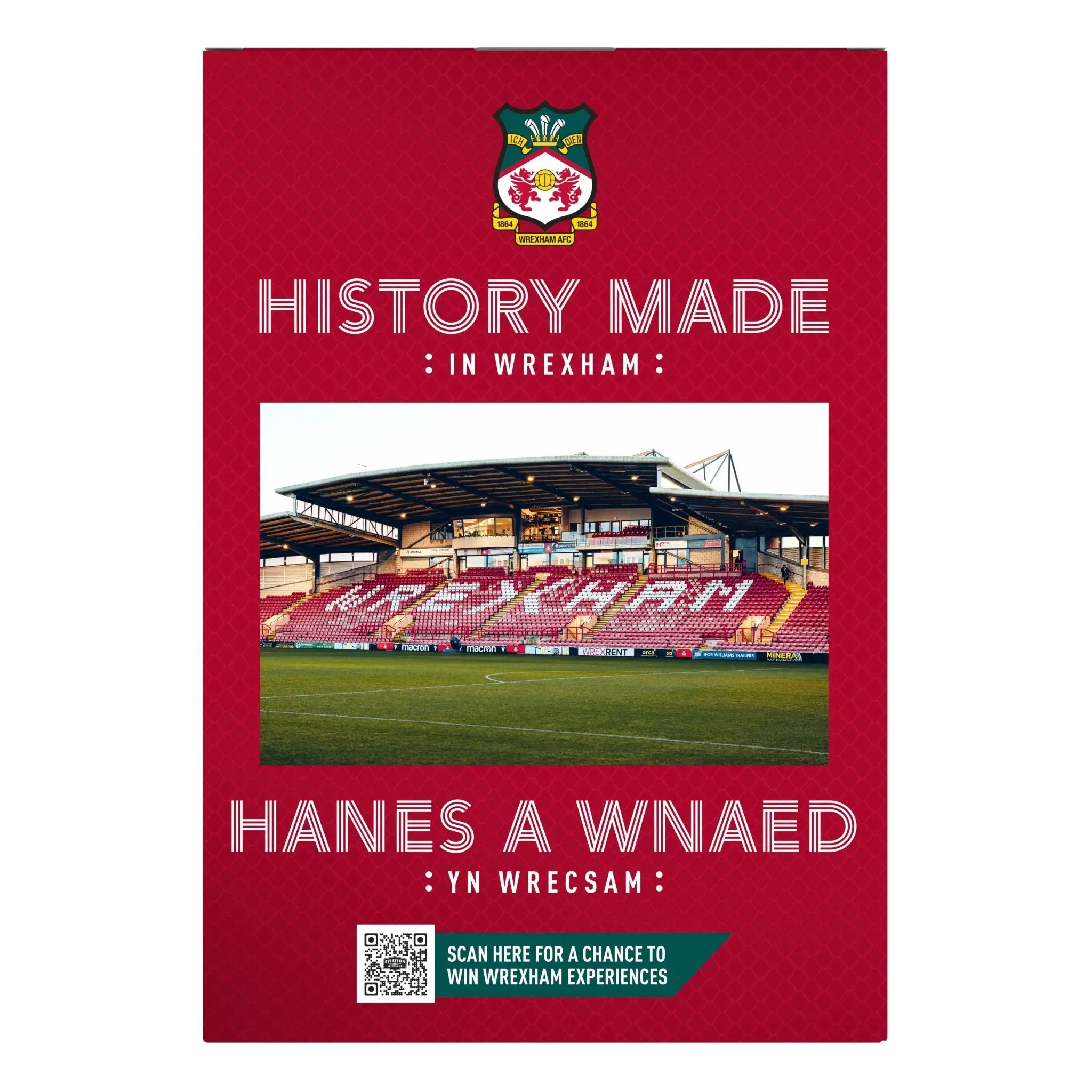 Aviation Gin Wrexham AFC Limited Edition 750mL + Bottle Scarf Gift Pack - Image 4