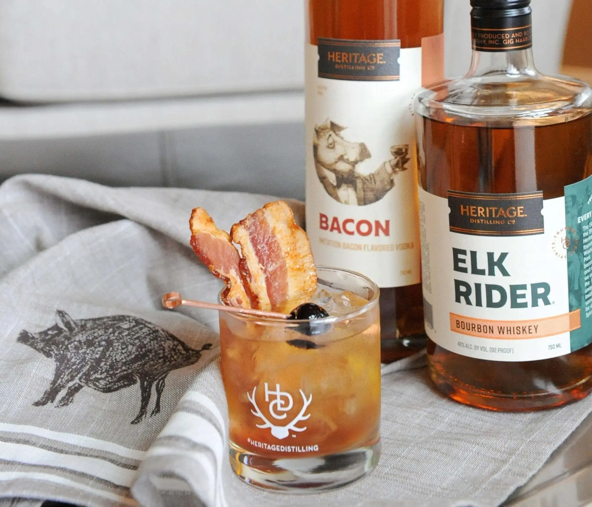 Heritage Distilling Co Bacon Vodka - Image 2