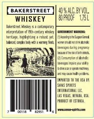 Bakerstreet Traditional Classic Whiskey - Image 2