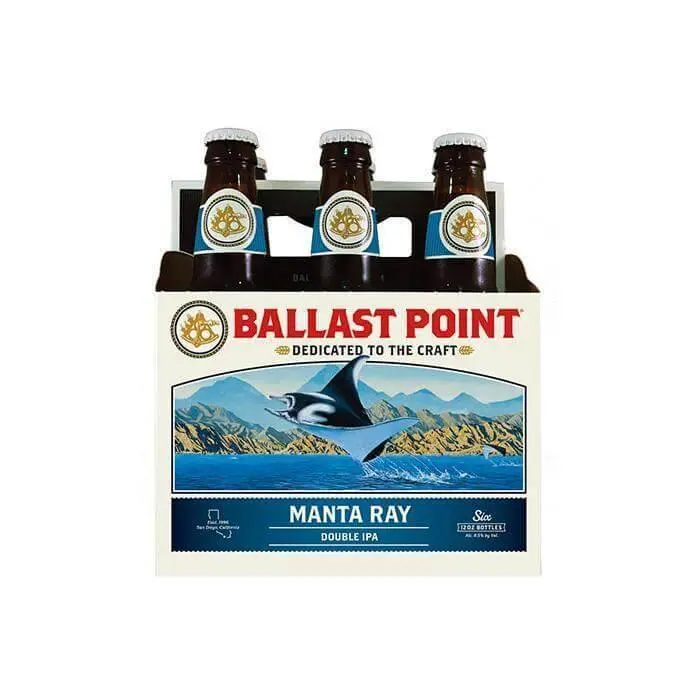 Ballast Point Manta Ray Double IPA - Image 2