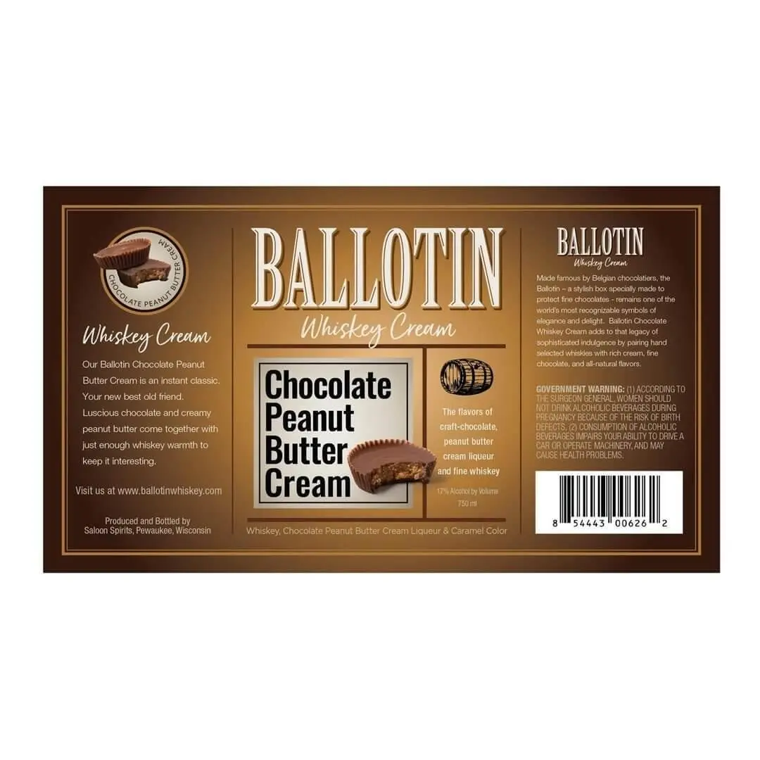 Ballotin Chocolate Peanut Butter Cream - Image 2