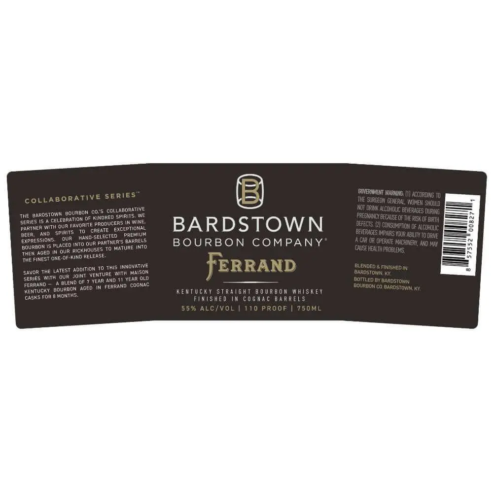 Bardstown Bourbon Collaborative Series Ferrand Cognac Cask Finish - Image 3