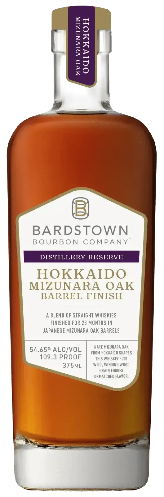 Bardstown Bourbon Hokkaido Mizunara Oak Barrel Finish Distillery Reserve 375mL