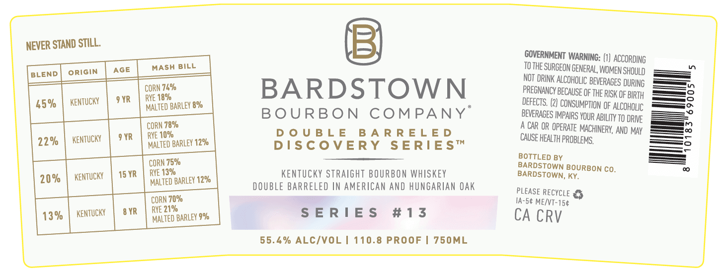 Bardstown Discovery Series 13 Double Barreled Bourbon - Image 2