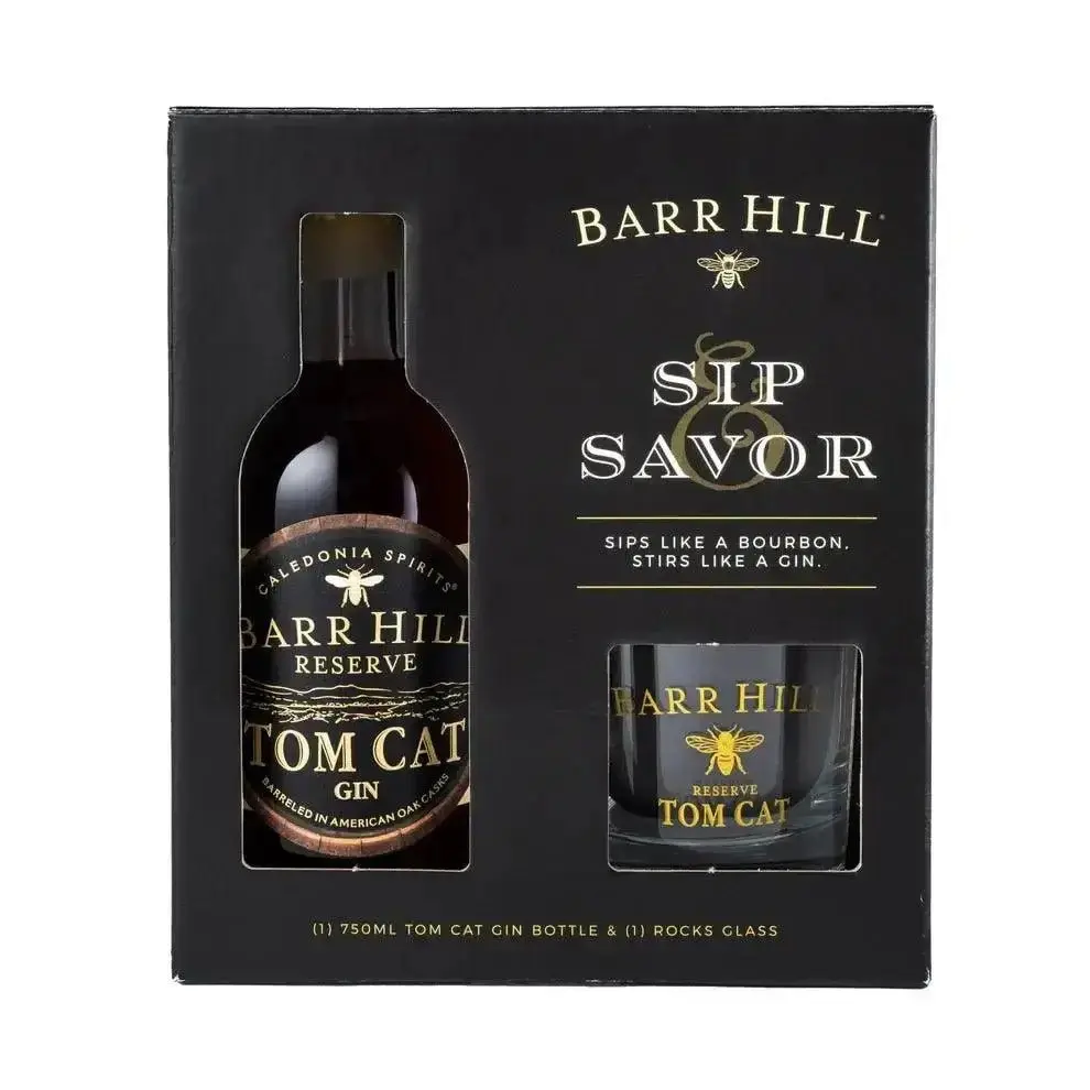 Barr Hill Tom Cat Reserve Gin Sip & Savor Gift Set - Image 2