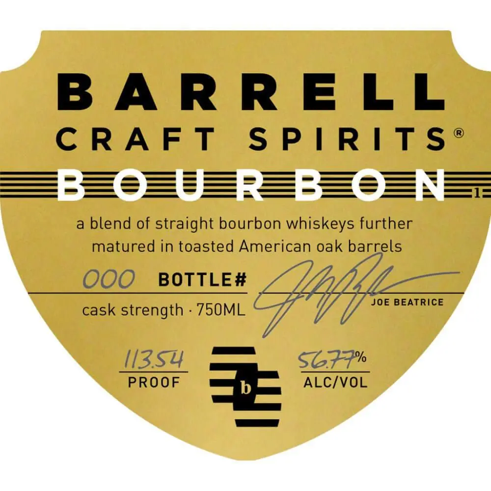 Barrell Craft Spirits Gold Label Bourbon Release 1 - Image 2