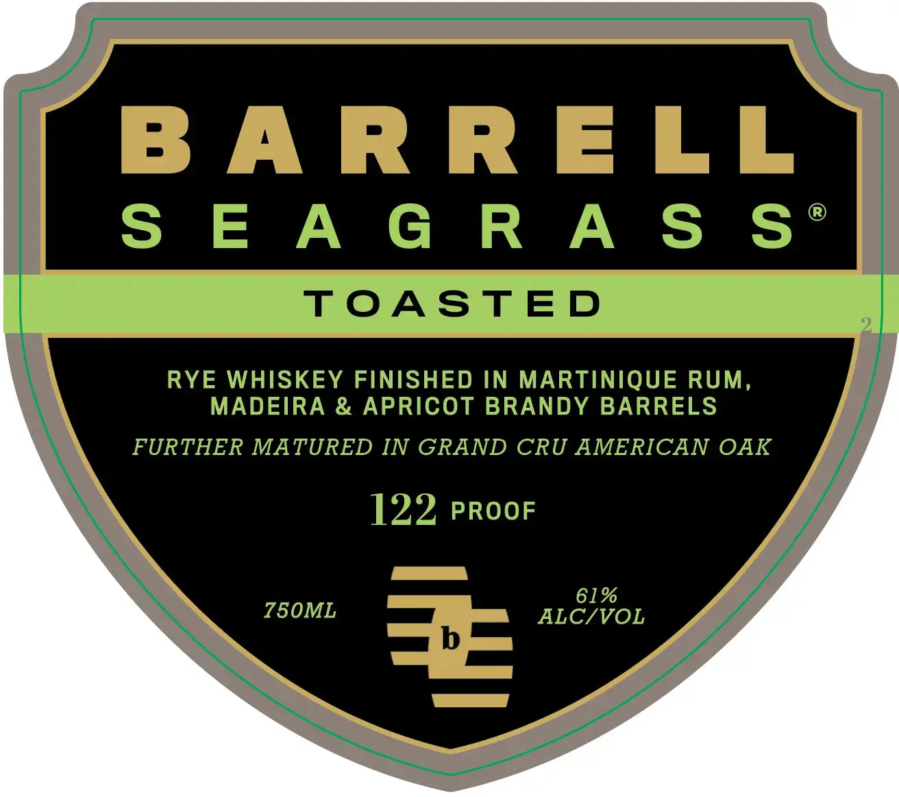 Barrell Seagrass Toasted Rye Whiskey