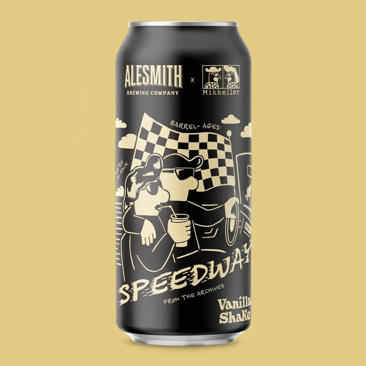 AleSmith Barrel-Aged Speedway: Vanilla Shake (2024, 14.03% ABV) 16oz can
