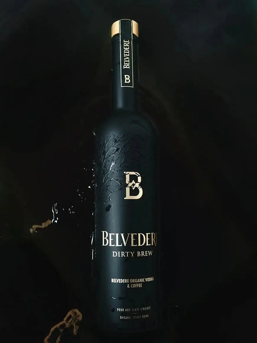 Belvedere Dirty Brew Organic Coffee Flavored Vodka - Image 2