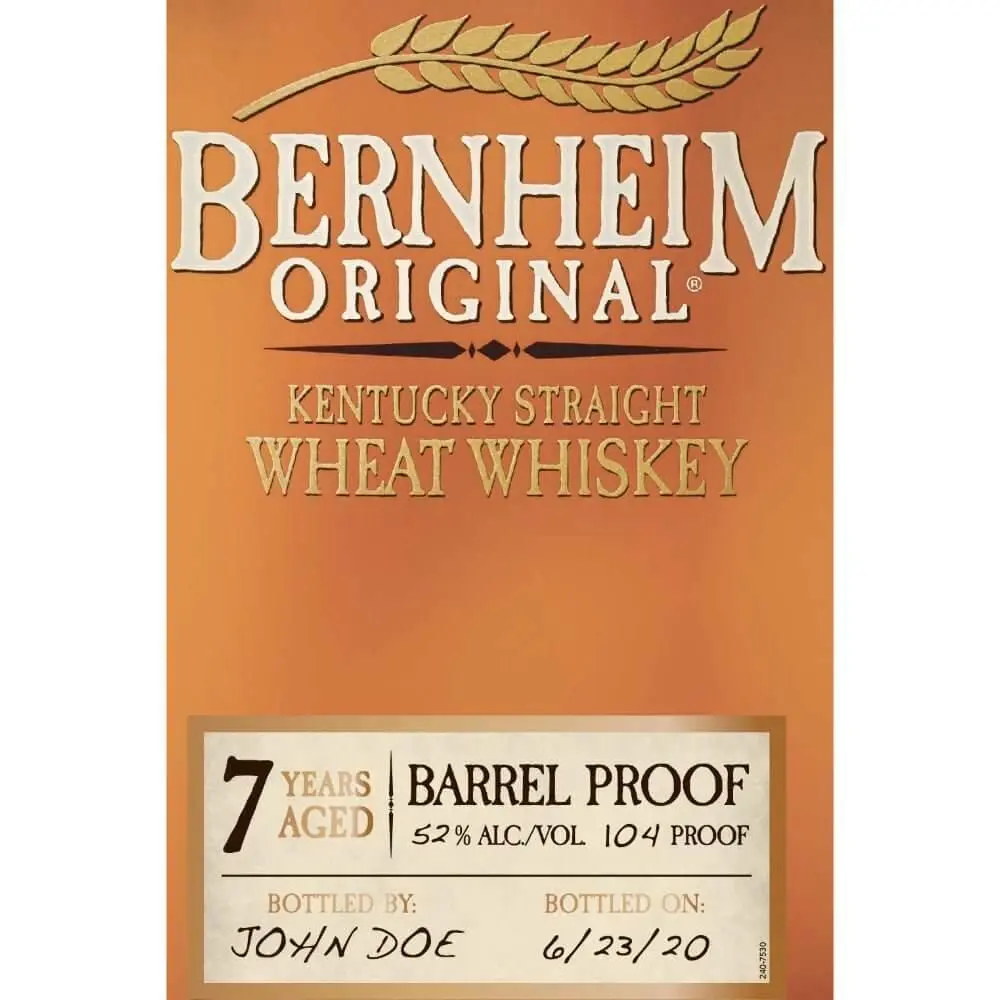 Bernheim Barrel Proof 7 Year Old - Image 2