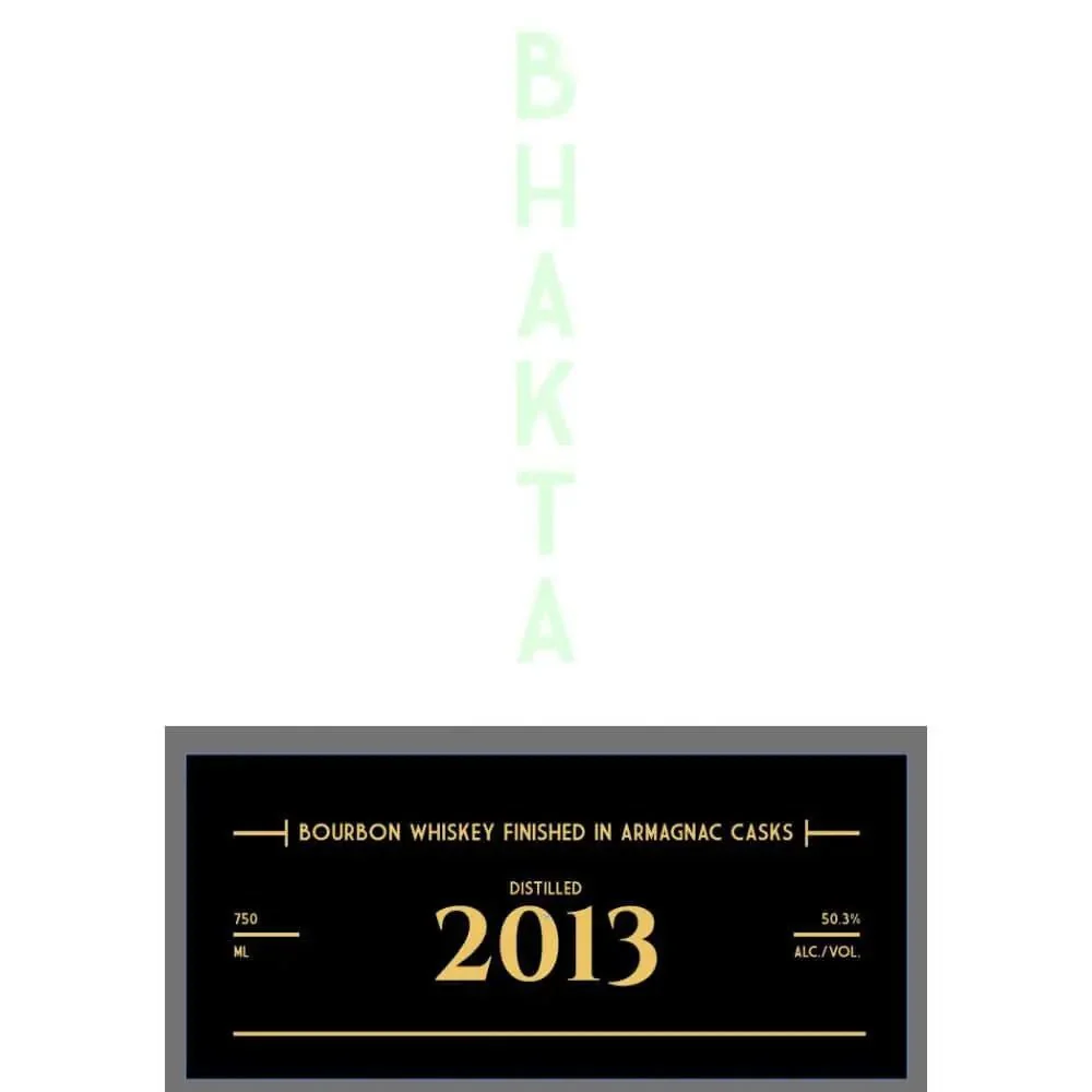 BHAKTA 2013 Bourbon Finished in Armagnac Casks - Image 2