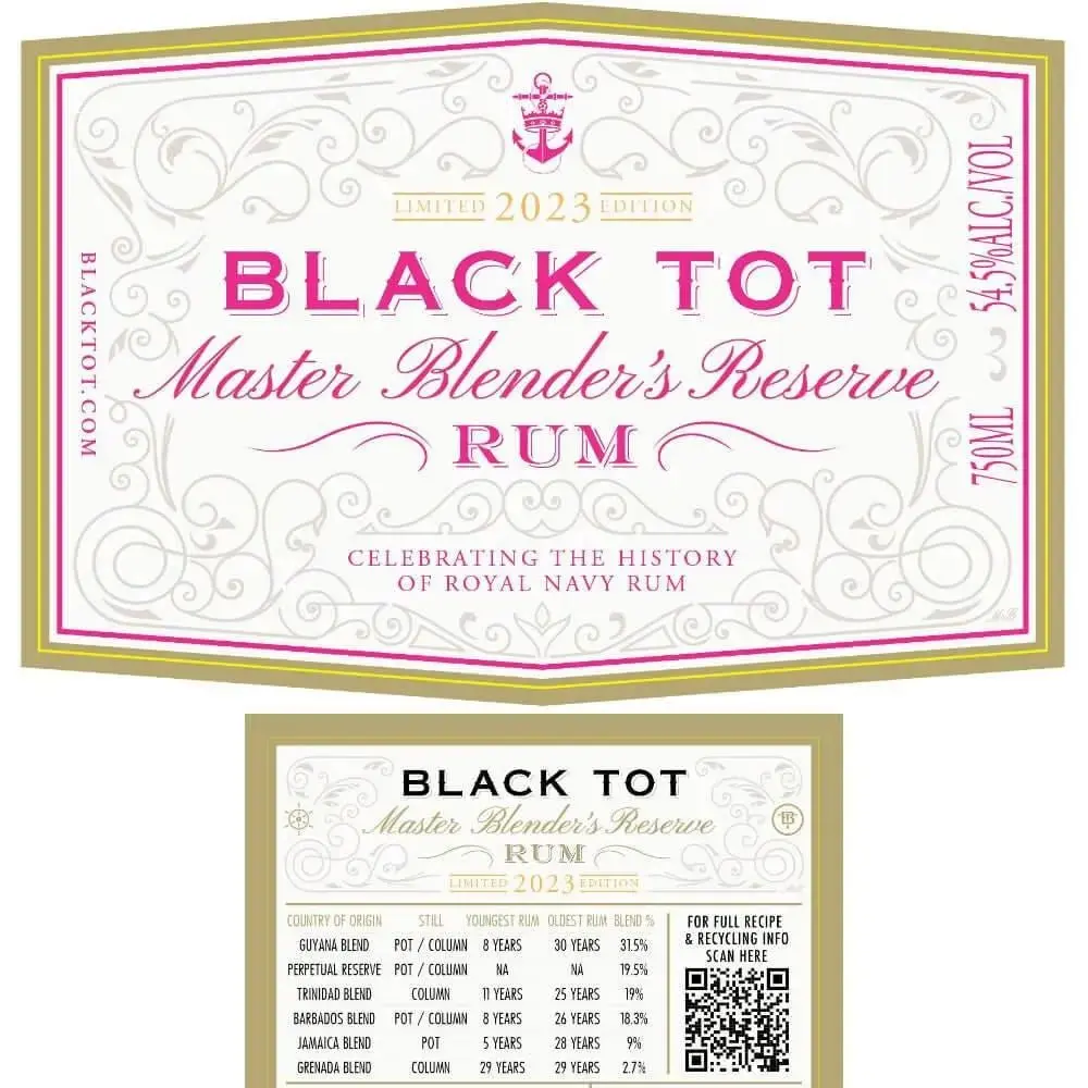 Black Tot Master Blender's Reserve Rum 2023 - Image 2