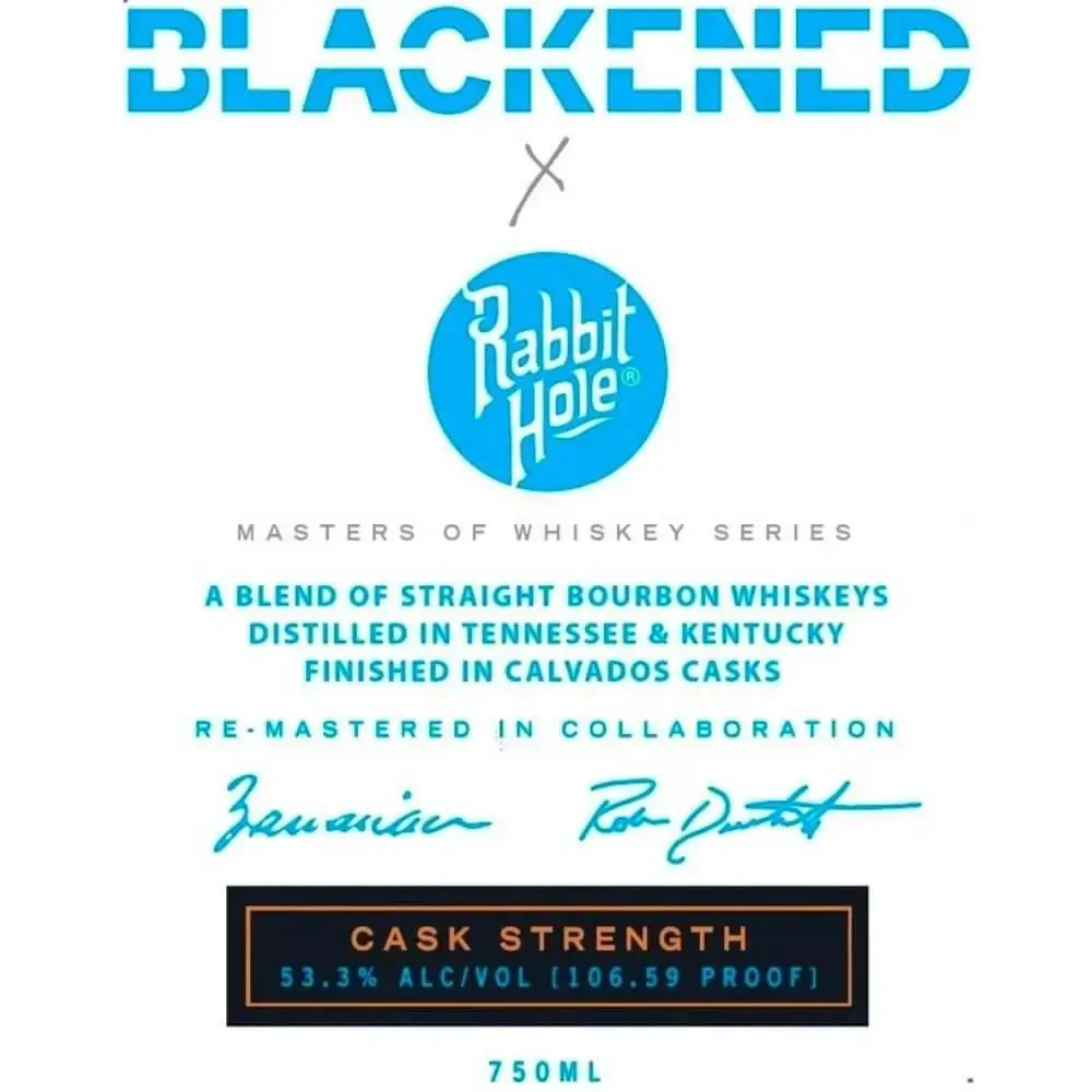 Blackened X Rabbit Hole Cask Strength Bourbon By Metallica - Image 2