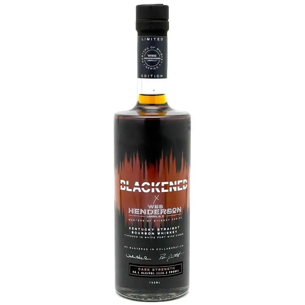 Blackened X Wes Henderson Cask Strength Bourbon By Metallica