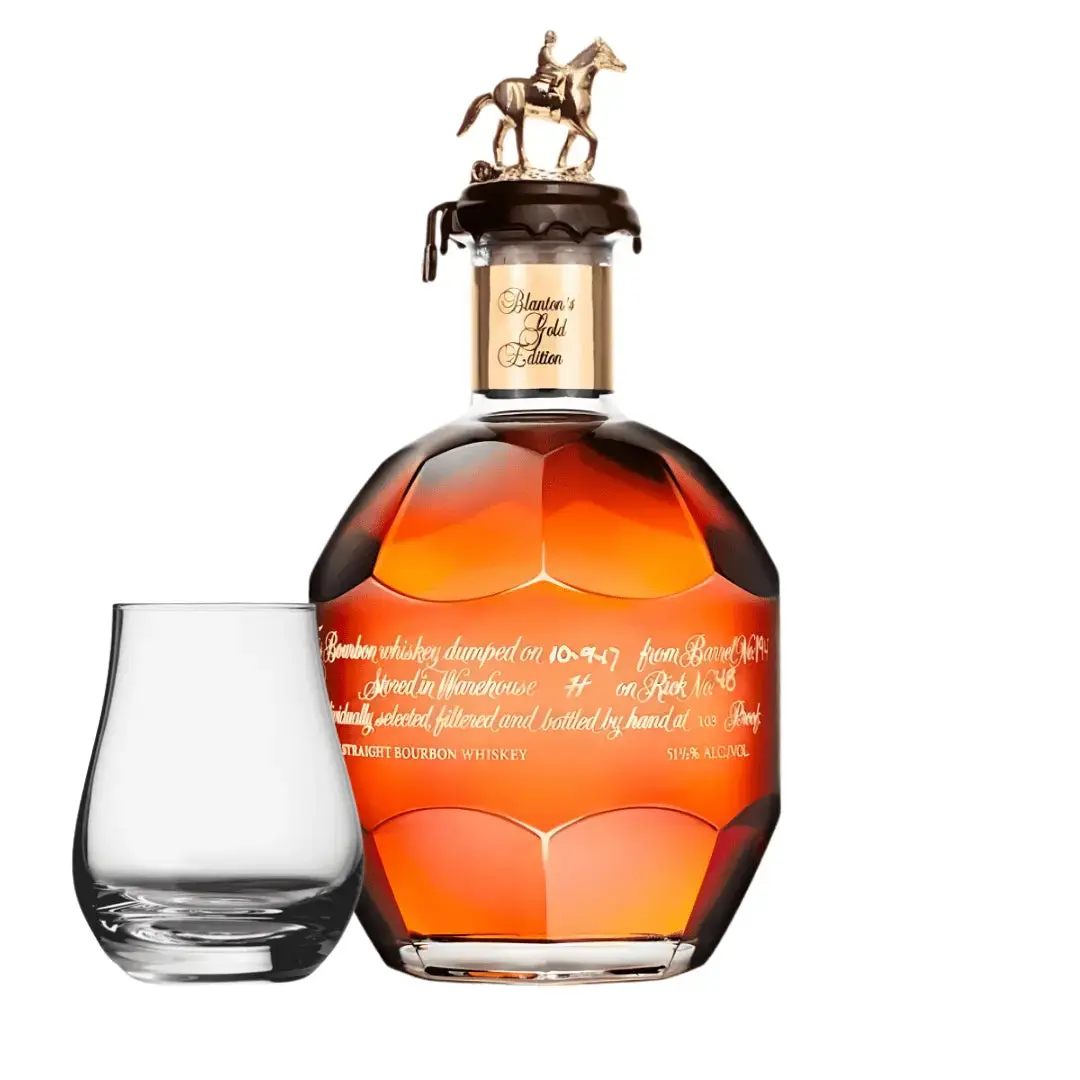 Blanton’s Gold Edition 750ml with Spey Dram Glass