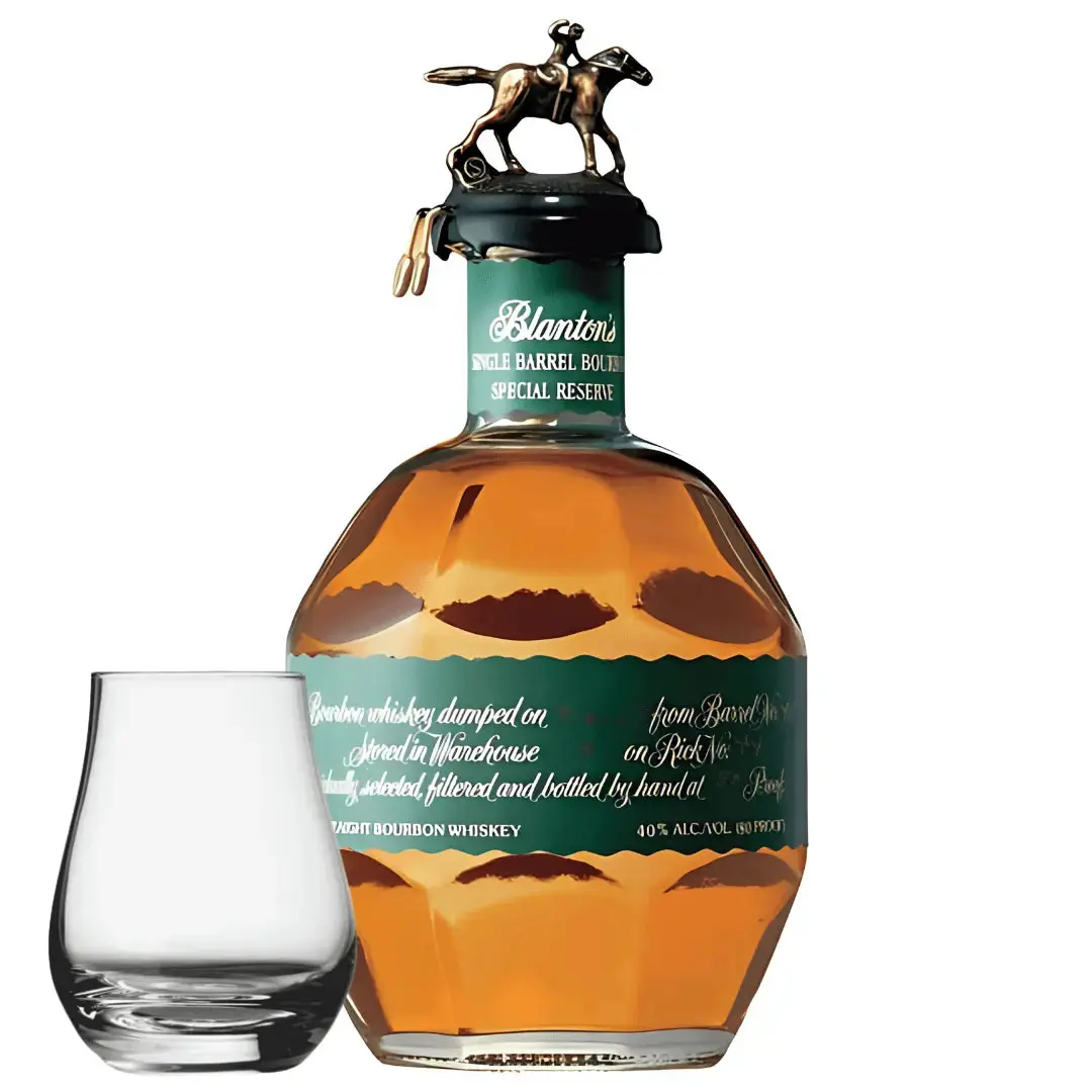 Blanton’s Green Label Bourbon 700ml with Spey Dram Glass