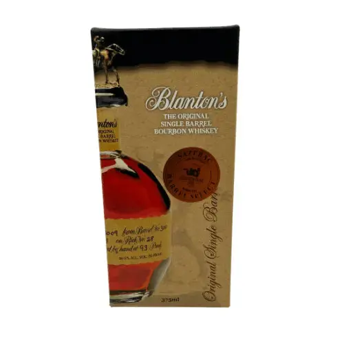 Blanton's Single Barrel Store Pick by BourbonHunt USA 375ml - Image 2