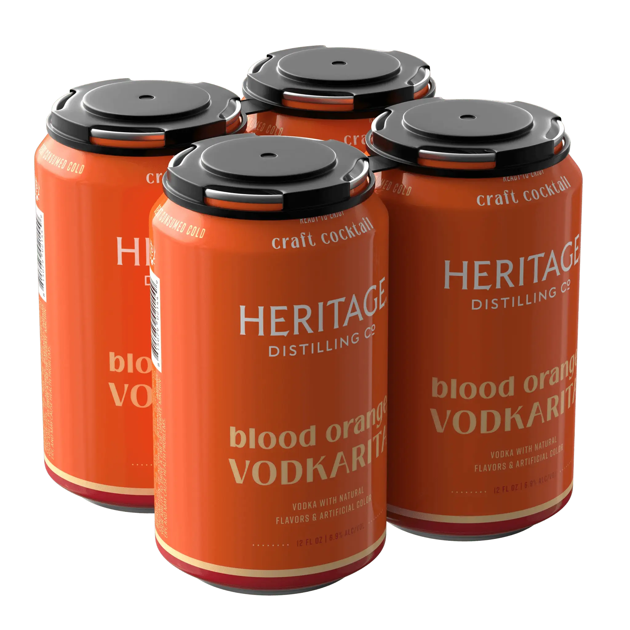 Heritage Distilling Co Blood Orange Vodkarita 4 Pack Cans