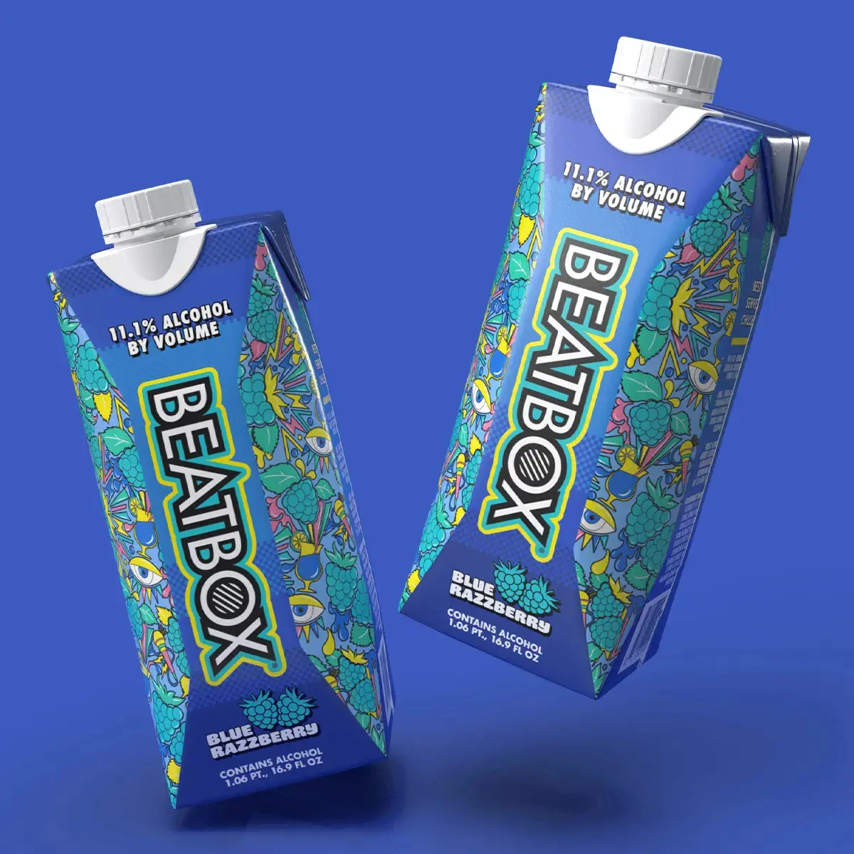 Beat Box Blue Razzberry 12 Pack