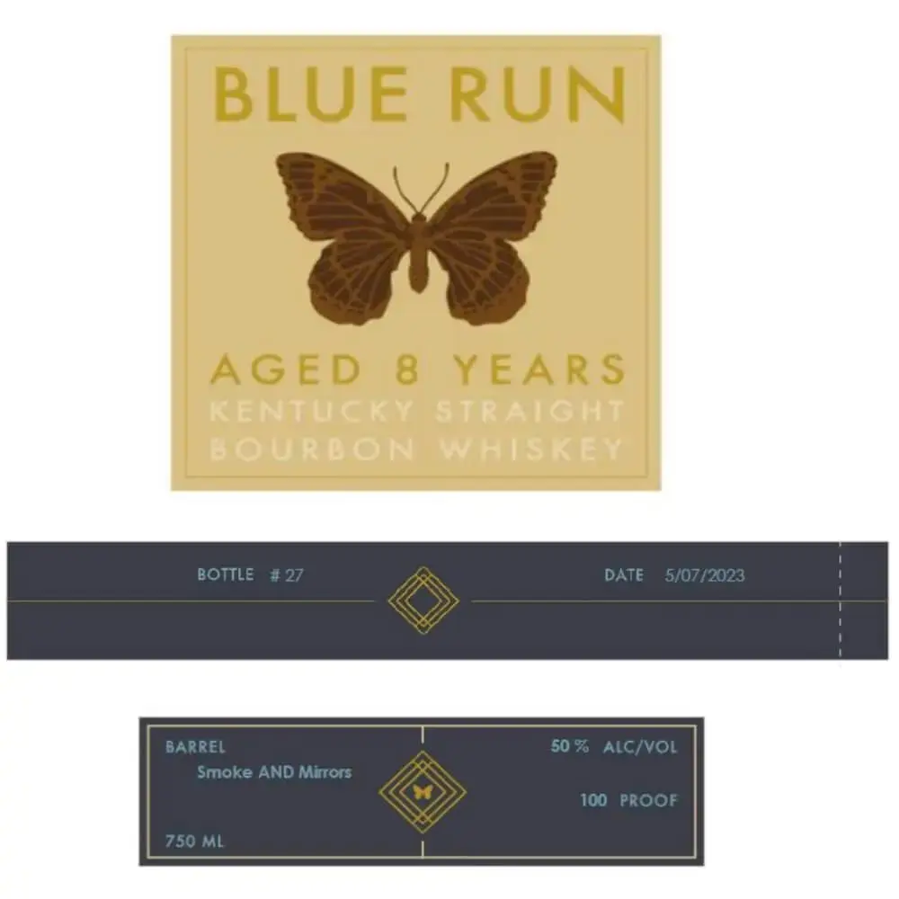 Blue Run 8 Year Old Pomp and Circumstance Straight Bourbon - Image 2