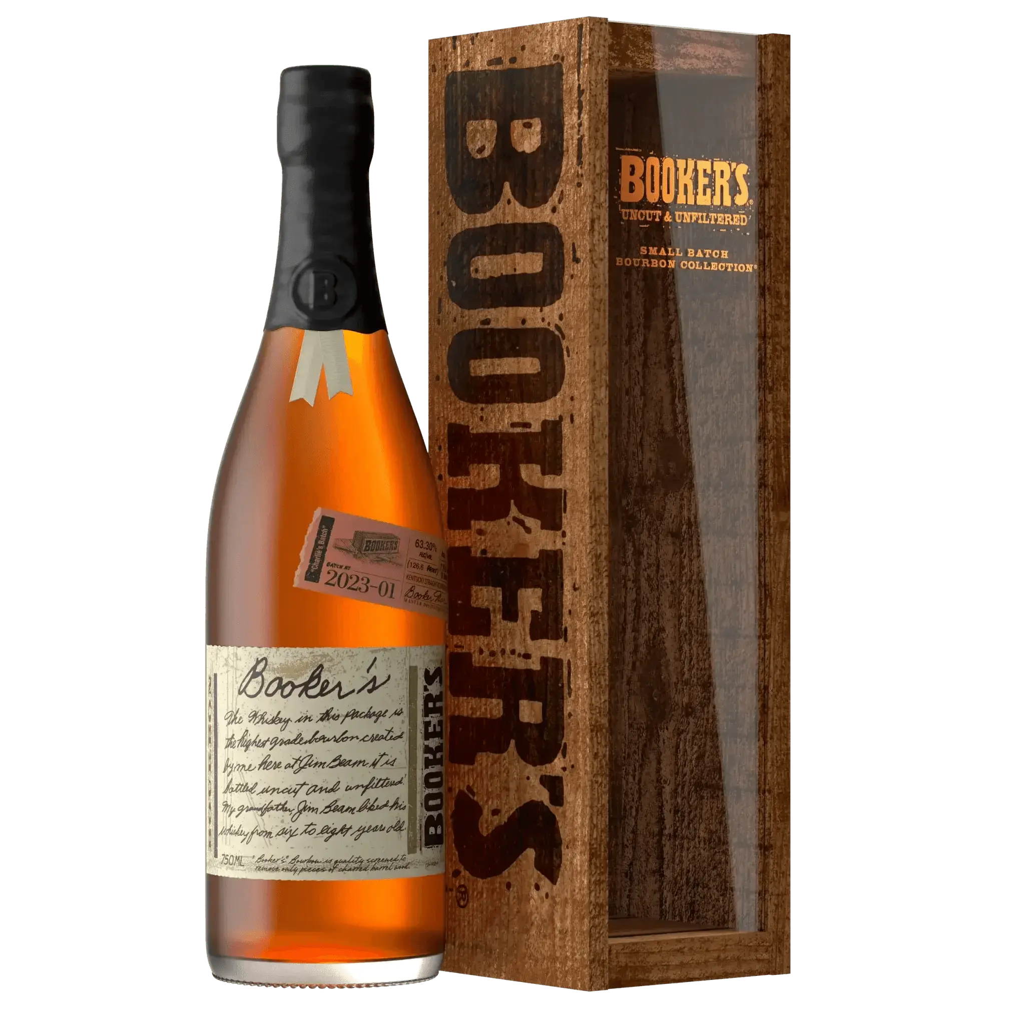 Booker's Bourbon 2023-01 “Charlie’s Batch”