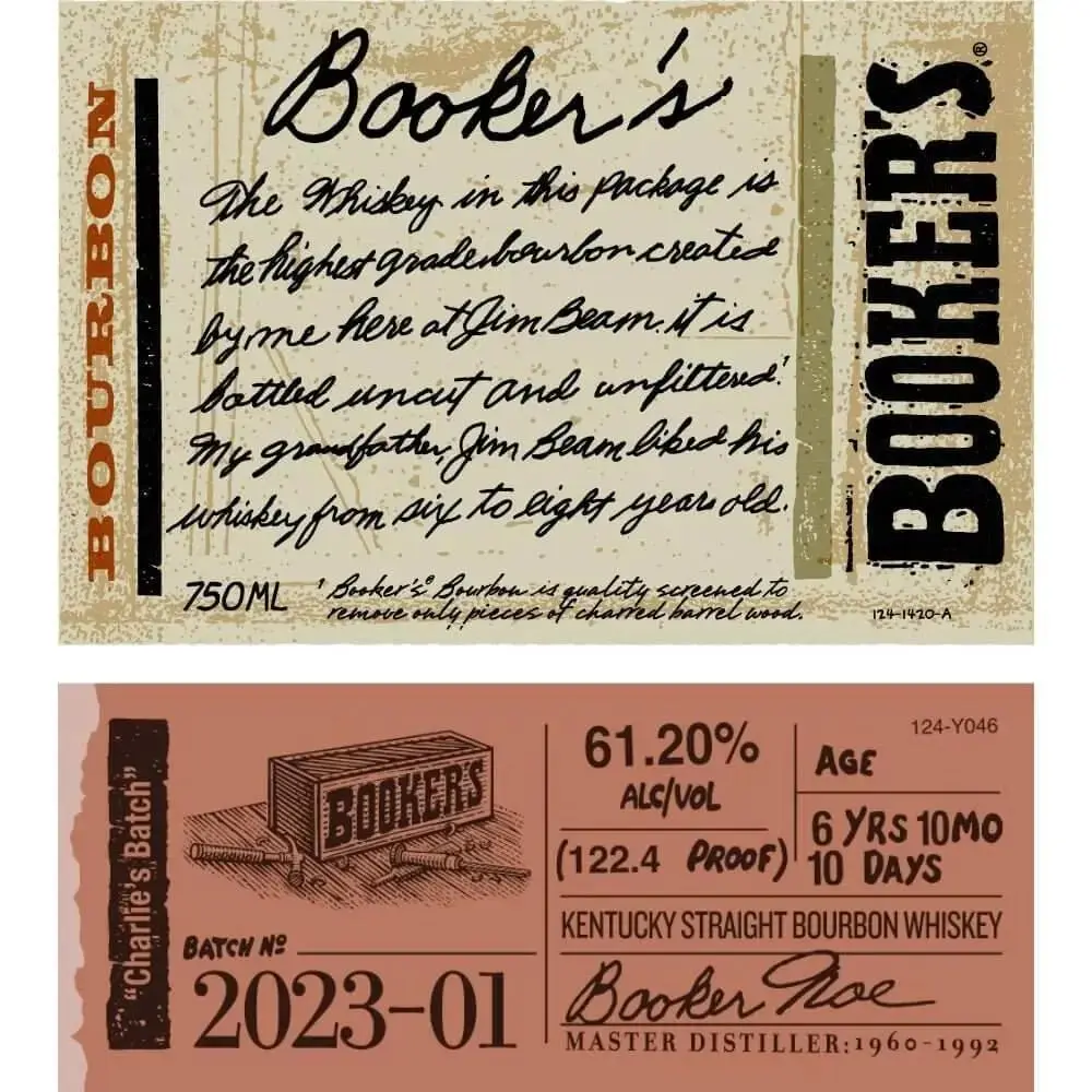 Booker's Bourbon 2023-01 “Charlie’s Batch” - Image 2