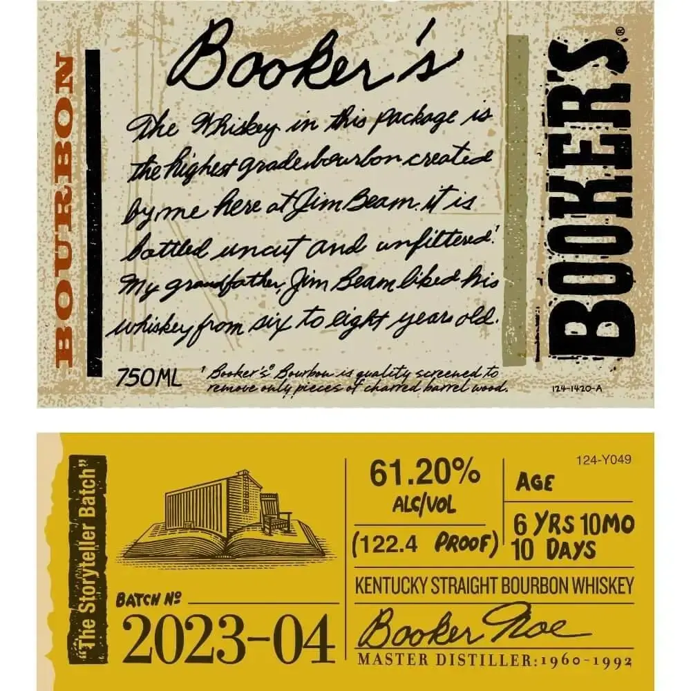 Booker's Bourbon 2023-04 “The Storyteller Batch”