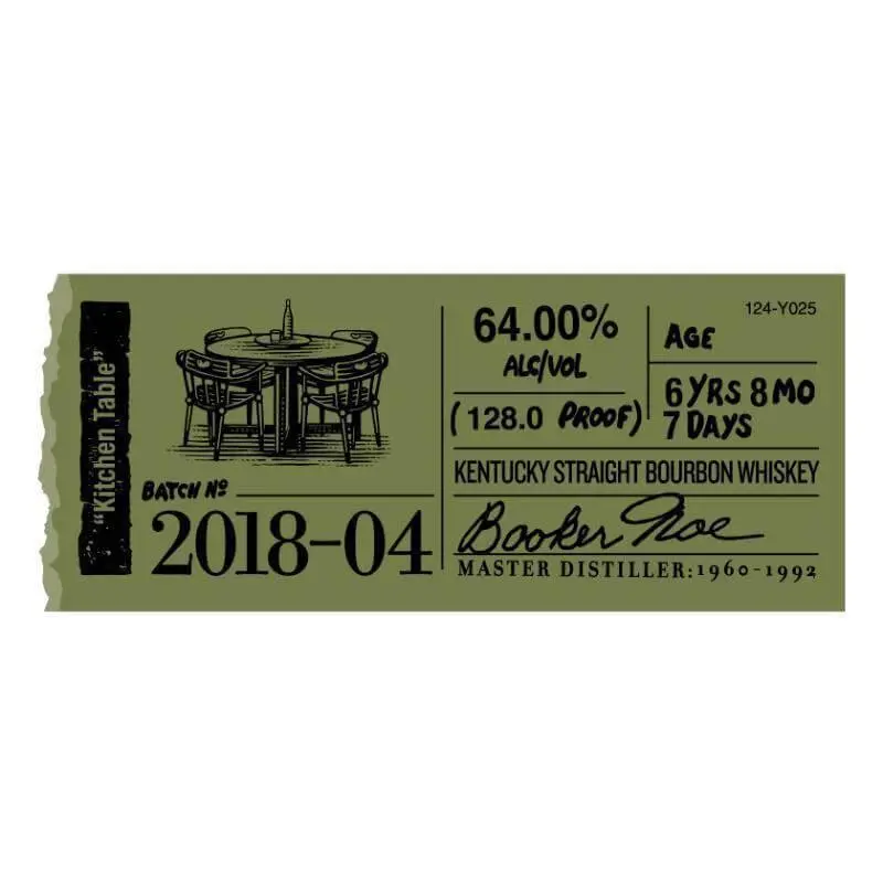 Booker's Bourbon Batch 2018-04 "Kitchen Table" - Image 2