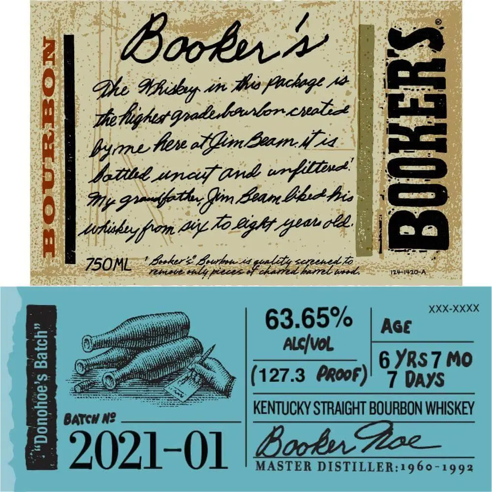 Booker's Donohoe's Batch 2021-01 - Image 2