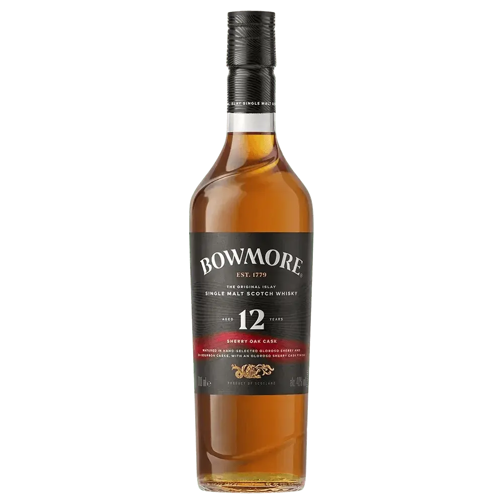 Bowmore 12 Year Sherry Oak Single Malt Scotch Whisky 700mL