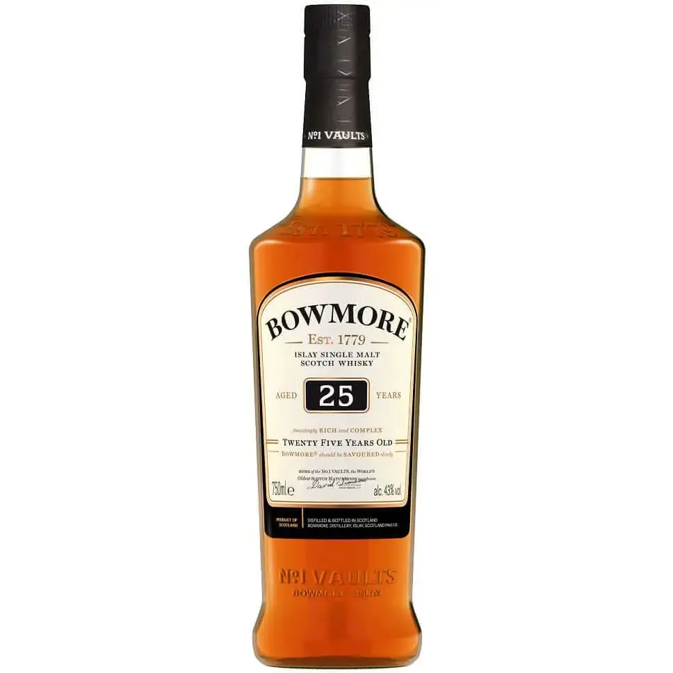 Bowmore 25 Year Old Islay Single Malt Scotch Whisky 700ml - Image 3