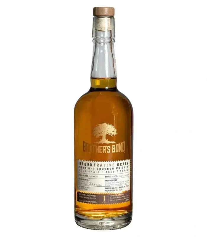 Brother’s Bond Regenerative Grain Straight Bourbon Whiskey 7 Year Aged Limited Micro-Batch