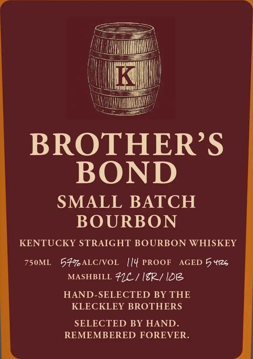 Brothers Bond Small Batch Bourbon 5 Year