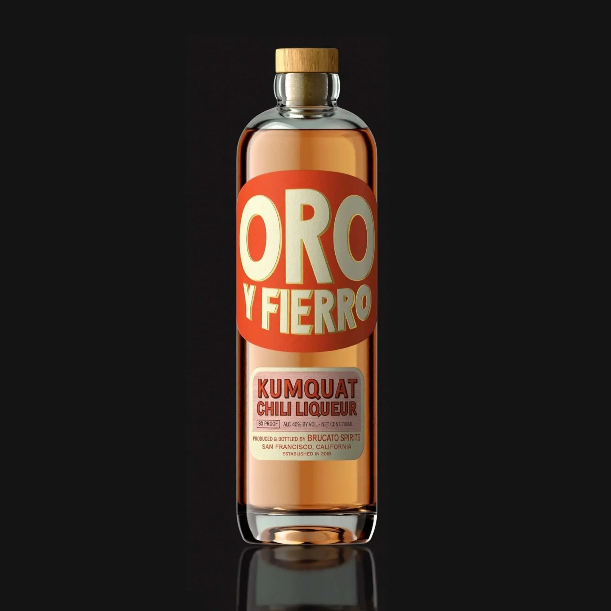 Brucato Amaro Oro y Fierro | Kumquat Chili Liqueur